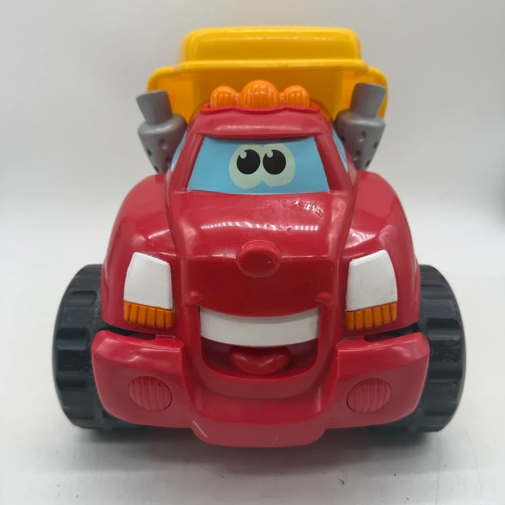 Tonka Chuck & Friends Dump Truck Red Yellow Interactive Toy 2009 Broken